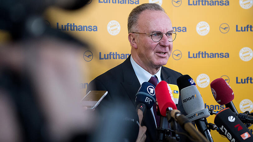 Bayern-Boss Karl-Heinz Rummenigge: "Keine Ahnung, was Jupp mit Manuel vorhat." (Archivbild)