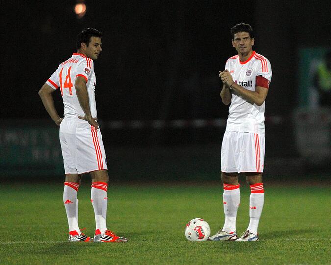 Gomez-Comeback beim Bayern-Test in Markt Schwaben - die Bilder.
