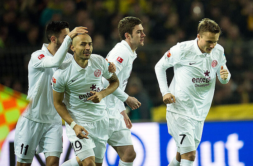 Der FSV Mainz 05 ist aktuell auf Platz 14 (22 Punkte, 27:30 Tore): Am Samstag gehts daheim gegen die Eintracht aus Frankfurt.