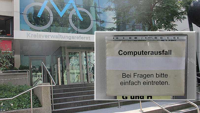 Wegen technischer Probleme mussten KVR und Bürgerbüros am Mittwoch eine Zwangspause machen. Wegen technischer Probleme mussten KVR und Bürgerbüros am Mittwoch eine Zwangspause machen.