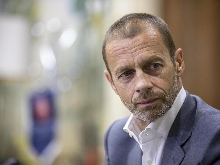 Aleksander Ceferin, Präsident der UEFA. Foto: Manu Fernandez/AP/dpa/Archivbild
