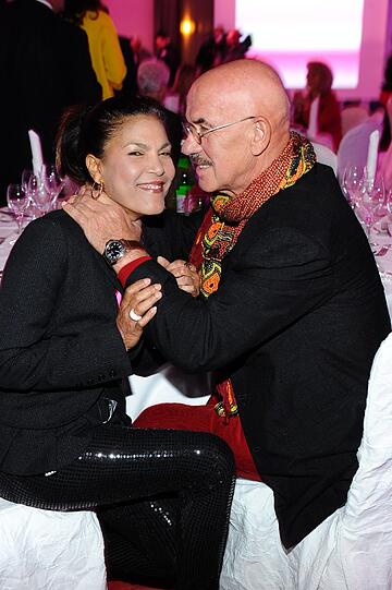 Otto Retzer und Frau Shirley auf der Pink Charity Night