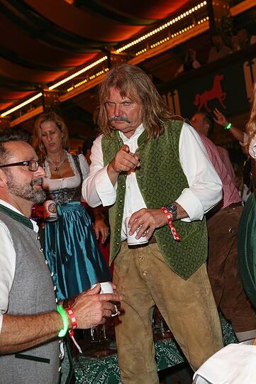 Lesli Mandoki im Marstall-Zelt.