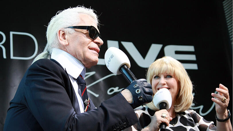 Patricia Riekel kannte Karl Lagerfeld gut, bis zuletzt hatten sie Kontakt.