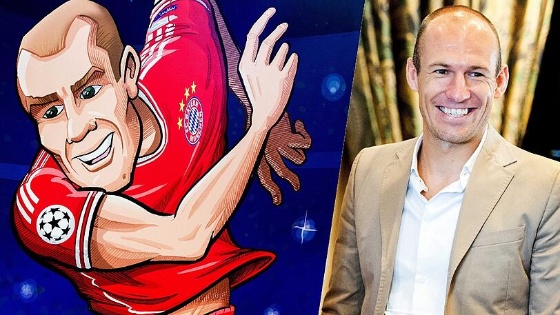 Arjen Robben und sein Kinderbuch