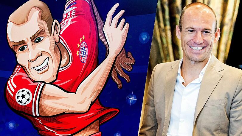 Arjen Robben und sein Kinderbuch Arjen Robben und sein Kinderbuch