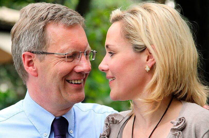Bettina und Christian Wulff sind wieder glücklich