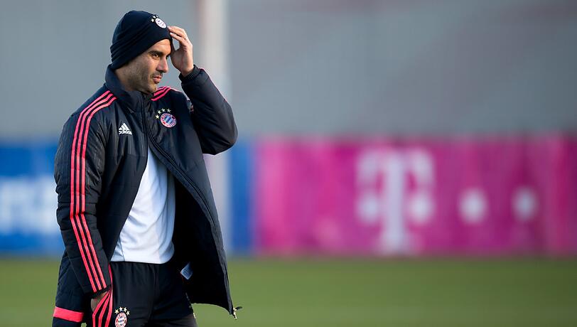 Die Bilder vom Abschlusstraining der Bayern vor dem Champions-League-Spiel gegen Olympiakos Piräus.