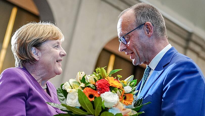 Merkel wird nicht bei Merz' Geburtstagsfeier dabei sein. (Archivbild) Merkel wird nicht bei Merz' Geburtstagsfeier dabei sein. (Archivbild)