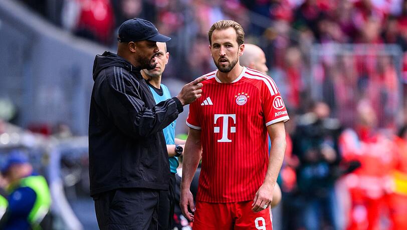 Harry Kane (r) ist "Fußballer des Jahres", sein Trainer Vincent Kompany wurde ebenfalls gewürdigt. (Archivbild) Harry Kane (r) ist "Fußballer des Jahres", sein Trainer Vincent Kompany wurde ebenfalls gewürdigt. (Archivbild)