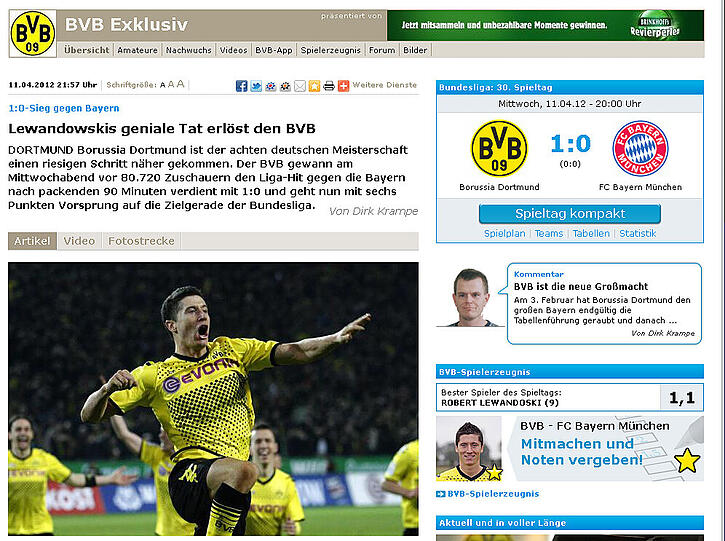 FC Bayern: Dortmund gegen Bayern: Die Pressestimmen - FC Bayern - Abendzeitung München