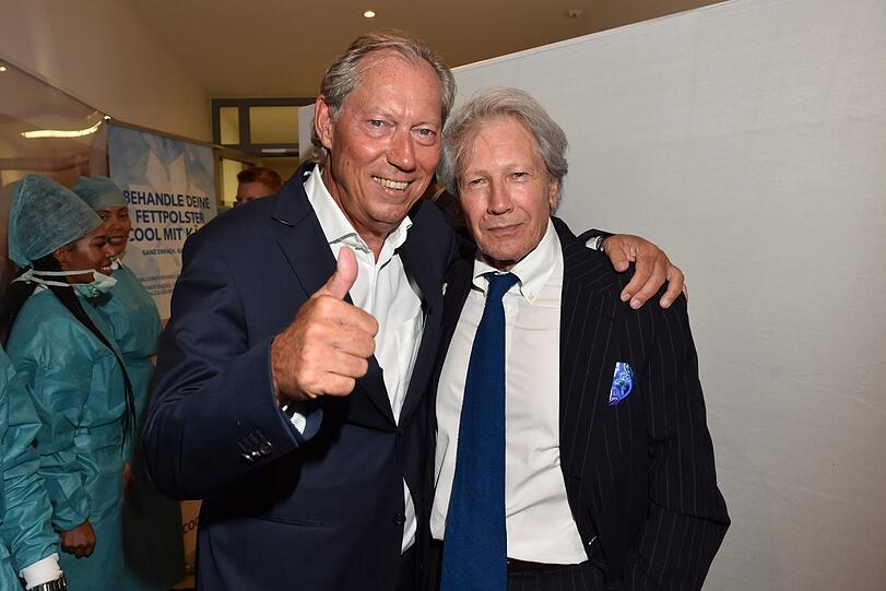 Prof. Werner Mang und Bernd Herzsprung