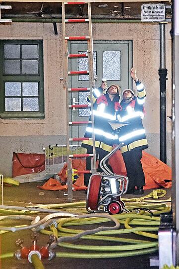 Weitere Bilder vom Brand in der Dachauer Straße