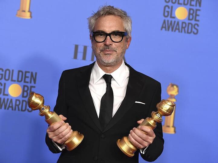 Bei der Verleihung der Golden Globes hat Alfonso Cuarón bereits zwei Trophäen gewonnen.