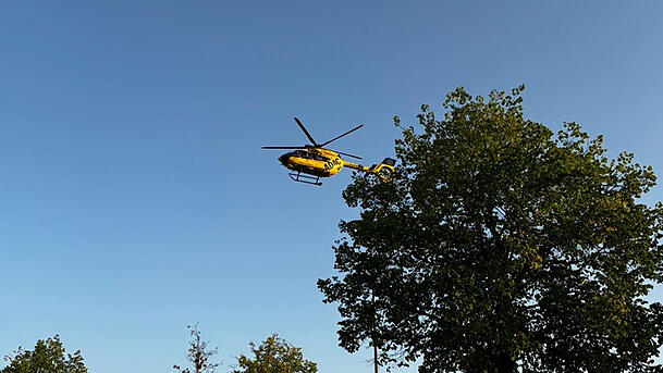 Auch zwei Rettungshubschrauber waren an dem Einsatz beteiligt. Auch zwei Rettungshubschrauber waren an dem Einsatz beteiligt.
