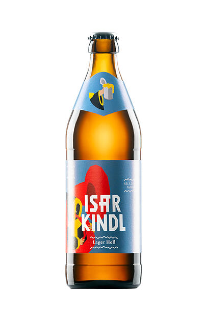 Das Bier von Isarkindl. Das Bier von Isarkindl.