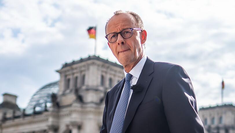 Bundeskanzler Friedrich Merz sprach zuletzt im Bundestag von "Mut und Zuversicht": "Wir haben viel angepackt, wir haben einiges erreicht, aber es bleibt noch sehr viel zu tun". (Archivbild)