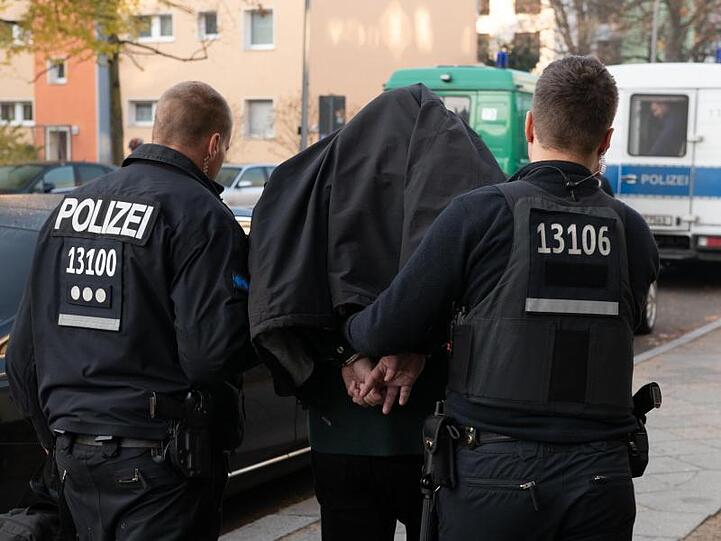 Polizeieinsatz gegen Clan-Kriminalität in Berlin.