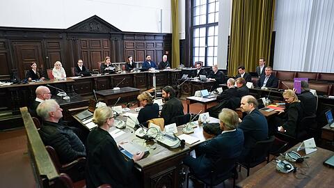 Es ist bereits der 43. Verhandlungstag.