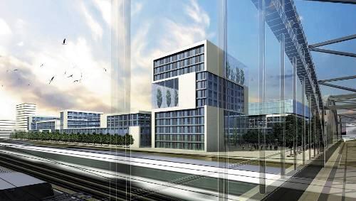 So schaut er mal aus: der neue Skygarden an der Hackerbrücke im Arnulfpark. So schaut er mal aus: der neue Skygarden an der Hackerbrücke im Arnulfpark.