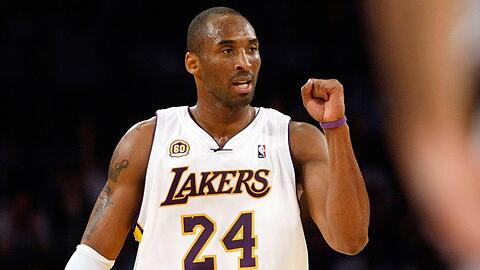 Kobe Bryant während eines NBA-Spiels.