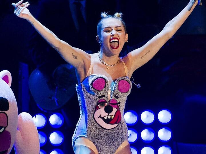Miley Cyrus im Oktober bei den MTV VMAs.