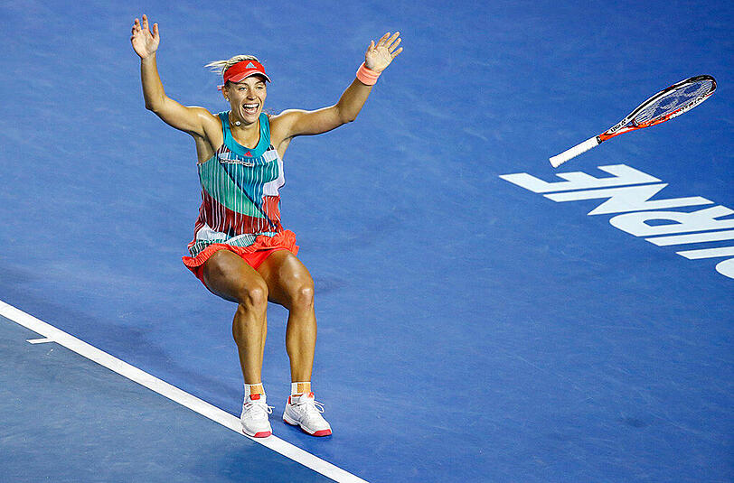 "Ich bin ein Grand-Slam-Champion, das klingt so verrückt", sagte Angelique Kerber nach dem 6:4, 3:6, 6:4 im Finale der Australian Open gegen Titelverteidigerin Serena Williams (USA). Die Bilder des Wahnsinns-Finale...
