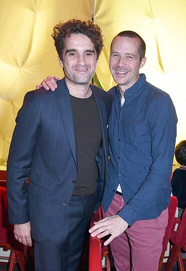 Oliver Wnuk und Barnaby Metschurat.