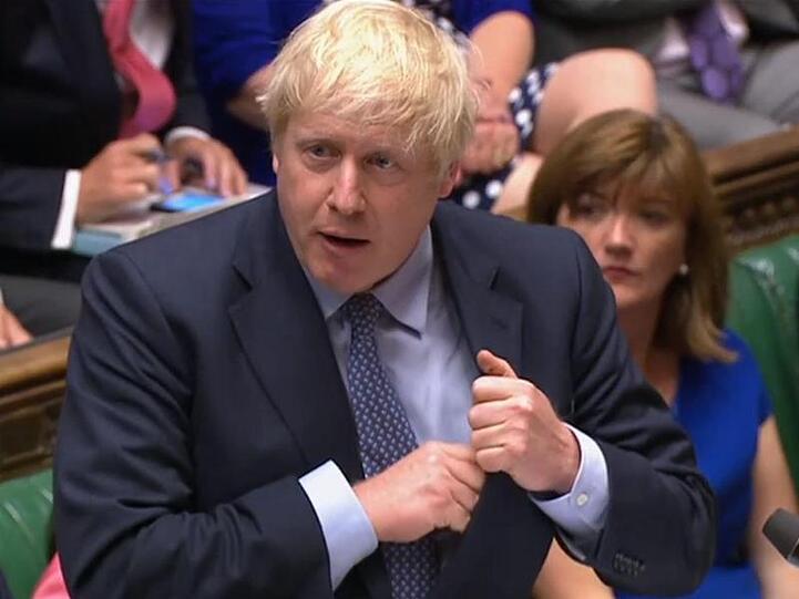 Johnson hat damit gedroht, Großbritannien notfalls auch ohne Deal aus der EU zu führen.