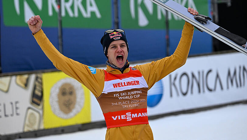 Andreas Wellinger hatte in dieser Saison das ein oder andere Mal Grund zum Jubeln. Andreas Wellinger hatte in dieser Saison das ein oder andere Mal Grund zum Jubeln.