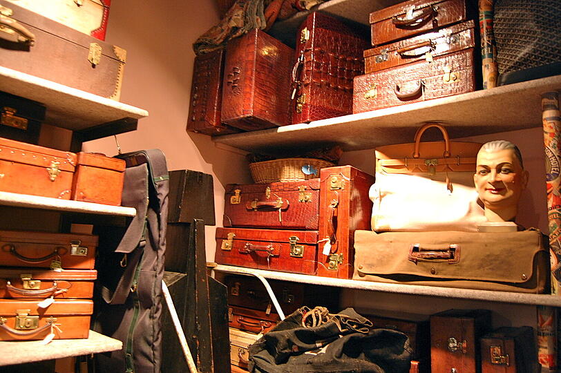 Die schönsten Münchner Second-Hand-Geschäfte: Hier: Sams & Son, Frauenhoferstraße 23, www.alte-koffer.de