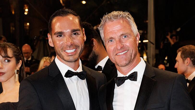 Étienne Bousquet-Cassagne (li.) und Ralf Schumacher im Mai in Cannes.