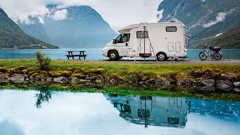 Ein Wohnmobil vermittelt das Gefühl von Freiheit.