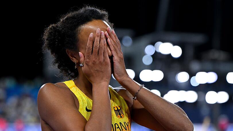 Malaika Mihambo war nach dem f&uuml;nften Platz entt&auml;uscht.