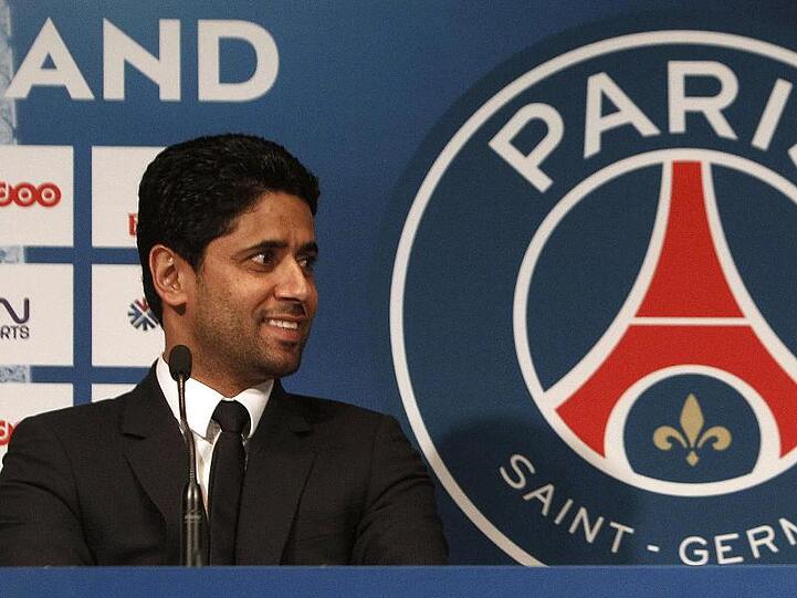 Angeklagt: PSG-Boss Nasser Al-Khelaifi.