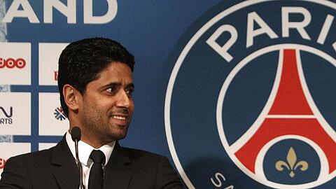 Angeklagt: PSG-Boss Nasser Al-Khelaifi.