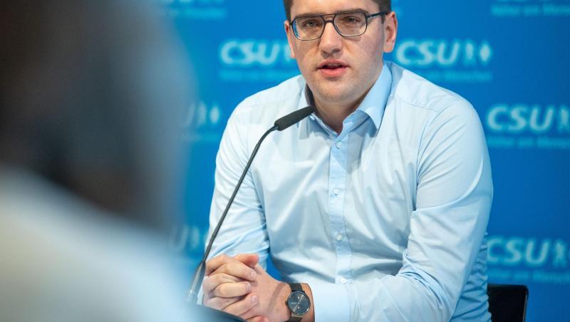 Christian Doleschal (CSU), bayerischer Landesvorsitzender der Jungen Union. (Archivbild)