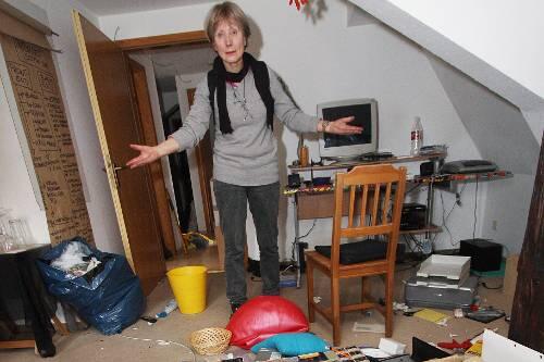 Angelika L. ist verzweifelt: Ihr Mieter hat die Wohnung in eine Müllhalde verwandelt.