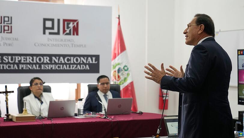 Vizcarra wurde zu 14 Jahren Haft verurteilt. (Archivbild)