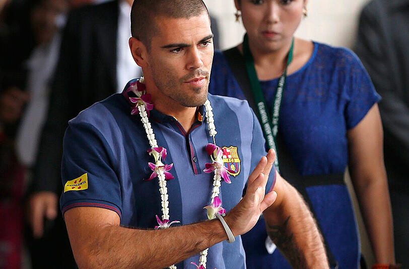 Victor Valdes bestritt zwischen 2002 und 2014 387 Liga-Spiele für Barcelona