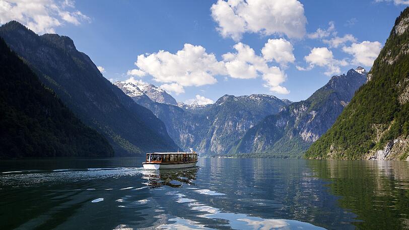 Die Berctesgadener Alpen und der Königssee. (Archivbild)