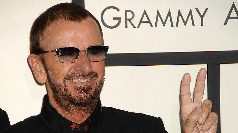 Sein Motto lautet "Peace & Love": Ringo Starr
