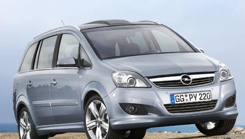 Der Opel Zafira Der Opel Zafira