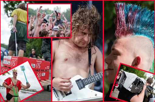 Pünktlich zum Festivalstart kommt die Sonne raus: Das Wetter meint es in diesem Jahr gut mit den &bdquo;Parkrockern&ldquo; von Nürnberg. Herrschte in den vergangenen Wochen noch eher Novemberstimmung, startet &bdquo;Rock im Park&ldquo; nun mit besten Bedingungen für Tänzer und Trinker. Die besten Bilder von den ersten Festival-Tagen.