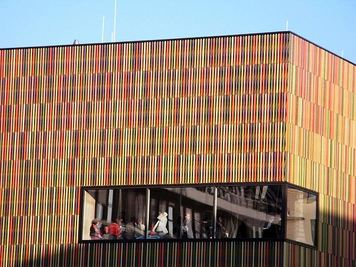 Beliebt auch bei jungen Münchnern: Das Museum Brandhorst in der Maxvorstadt