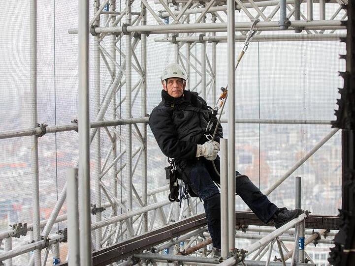 Wolfgang Schmitz, Chef der Gerüstbauer am Kölner Dom.