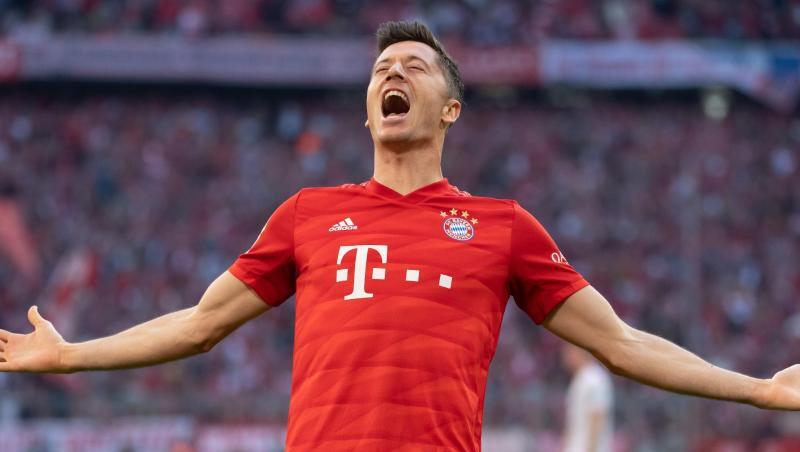 Bayern-Stürmer Robert Lewandowski will auch im DFB-Pokal jubeln. Bayern-Stürmer Robert Lewandowski will auch im DFB-Pokal jubeln.