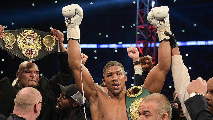 Klitschko verliert gegen Joshua. Die Bilder vom Boxkampf des Jahres.
