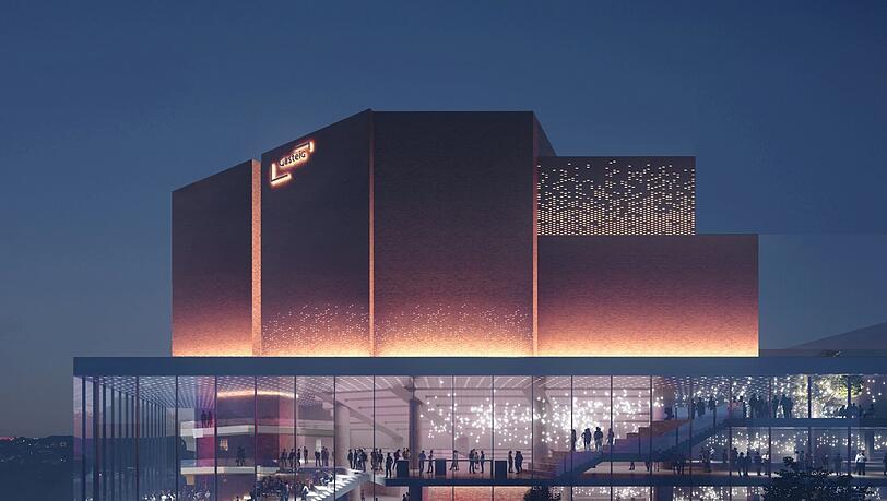 Die erweiterte Glashalle soll eigentlich den Bibliothekstrakt mit der Philharmonie im Gasteig verbinden. Vor allem wegen dieser Idee siegte das Projekt des Büros Henn Architekten im Wettbewerb. Aber es ist auch teuer, weshalb es neuerdings in Frage gestellt wird. Die erweiterte Glashalle soll eigentlich den Bibliothekstrakt mit der Philharmonie im Gasteig verbinden. Vor allem wegen dieser Idee siegte das Projekt des Büros Henn Architekten im Wettbewerb. Aber es ist auch teuer, weshalb es neuerdings in Frage gestellt wird.