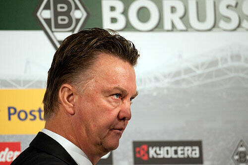Sichtlich angefresse: Bayern-Coach Louis van Gaal.